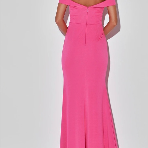 Hot Pink Dress - Picture 3 of 6